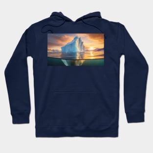 melting iceberg Hoodie